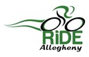 the logo for ride alleghorny